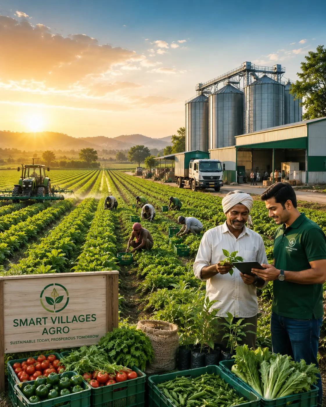 Sustainable farming, agriculture and agro-support services